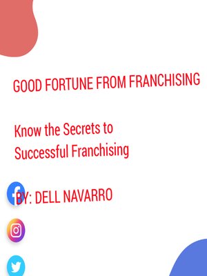 cover image of GOOD FORTUNE FROM FRANCHISING